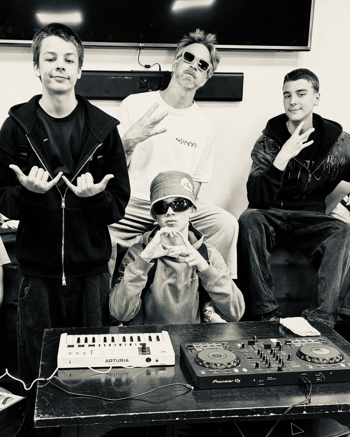 Youth Music Workshops — Practical music workshops for young people — creating space to make, learn, experiment and build confidence through production, DJing and creative collaboration.